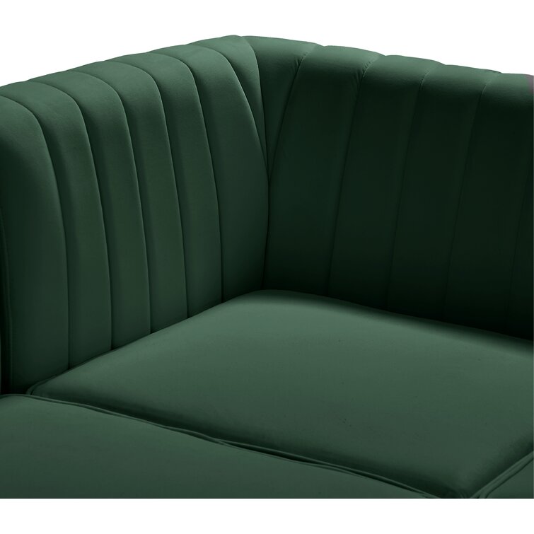 Green corner chair hot sale